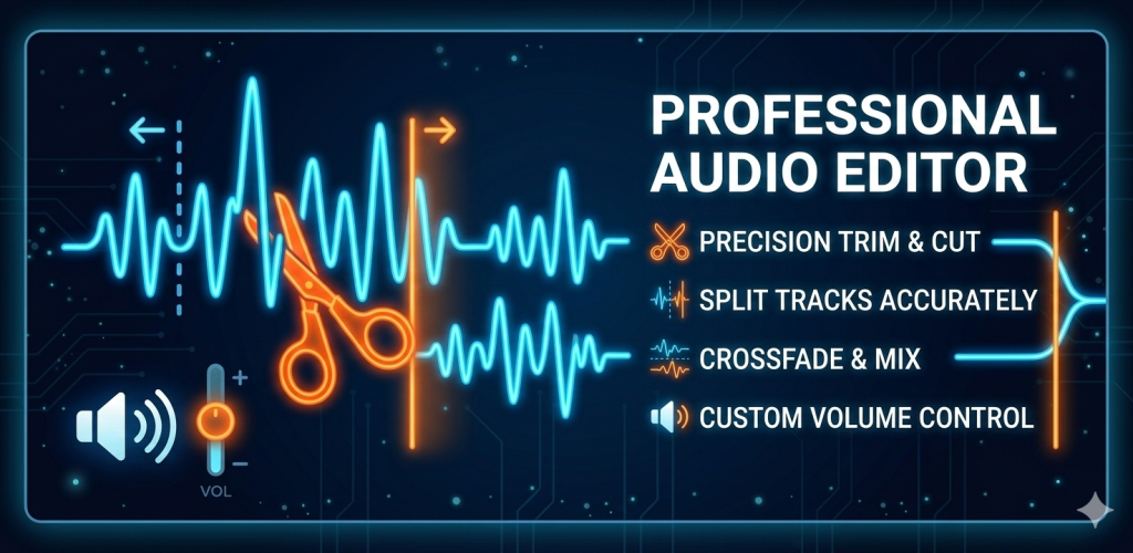 Audio Cutter, Split, Trim