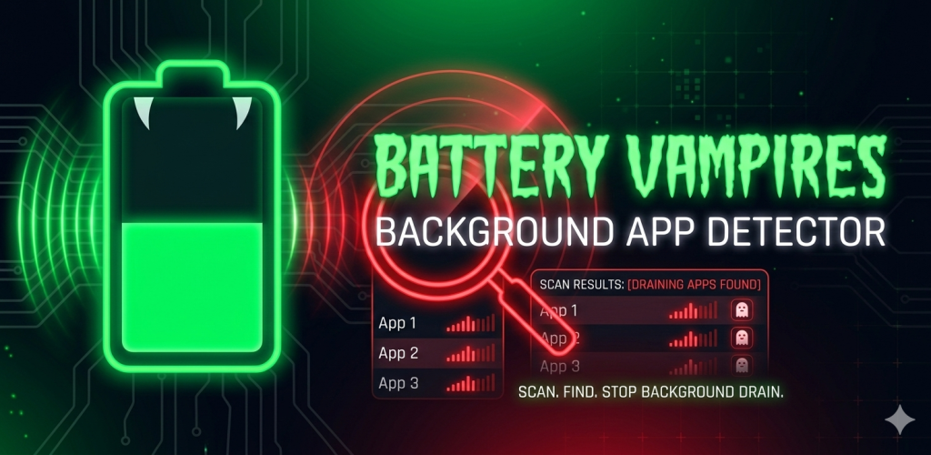Battery Vampires: Battery Saver and RAM Monitor