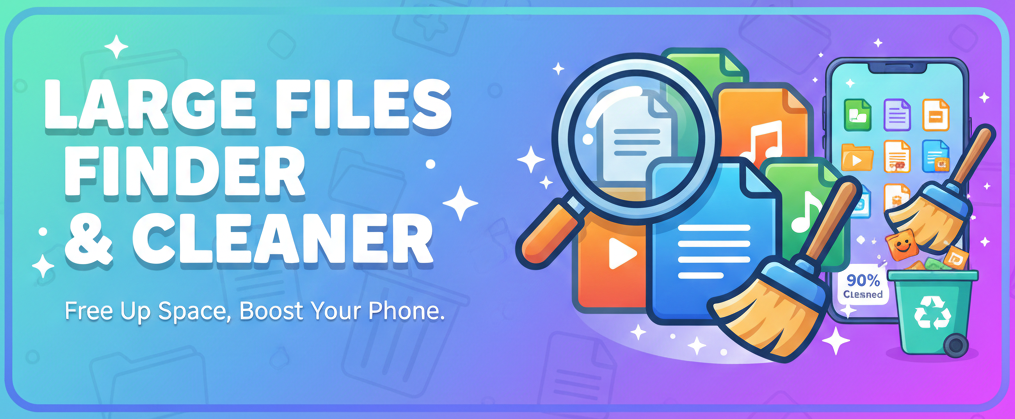 Large Files Find and Clean