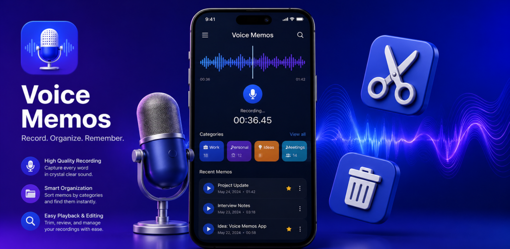 Record Voice Memos & Notes